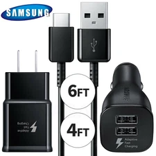 For Samsung Galaxy S20 Ultra S10 S9 Note 20 10 USB Type-C Cable Fast Charger
