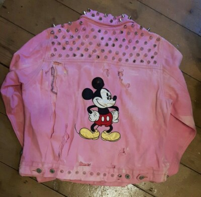 pink punk jacket