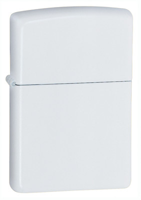 Zippo Windproof White Matte Lighter, 214, New In Box