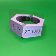 Exhaust Pipe Pie Cut Jig 2" 15° Tool Header Fabrication Turbo Manifold Welding