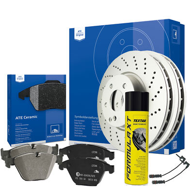 ATE CERAMIC  Bremsensatz Audi A4 (B6/B7) Ø320 VA  Bremsenreiniger