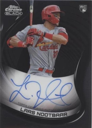 2022 Panini Prizm Lars Nootbaar Rookie Autographs Auto #RA-LN RC