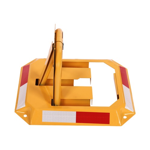 Manual Parking Space Lock Octagona Lock Folding Car Parking Lock W/3* Keys - Picture 4 of 20