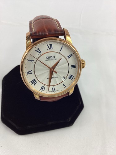 MIDO Baroncelli 8600B Date white Dial Automatic Men's Watch