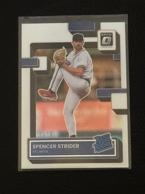 2022 Donruss - #76 Spencer Strider Rated Rookies (RC) Braves