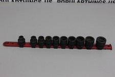 Matco Tools 12 Drive Sae 6 Point Stubby Impact Socket Set 10 Piece