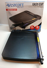 Westcott Medium Duty Easy-Cut Guillotine Trimmer 16559- 12" Cutting Board