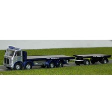 1:76 Scale AEC Mammoth Major Flatbed Silver Roadways BT Models DA98 OO Gauge