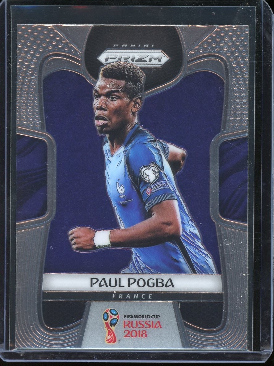 2018 Panini Prizm World Cup Paul Pogba #74 France