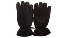 NWT - Swiss Tech Youth Waterproof Black Ski Gloves - Size L