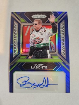 2024 Prizm Sensational Signatures Auto Blue /49 Bobby Labonte #SS-BLE 