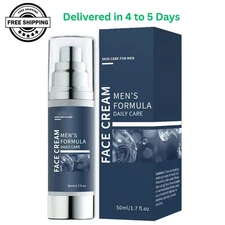 Particle Face Cream For Men 6 In 1 Anti Aging Cream Fights Eye Bags Dark Spots