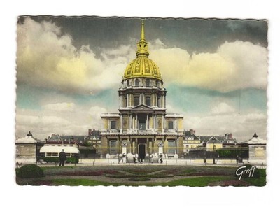 Paris Le Dome des Invalides Postcard Unposted