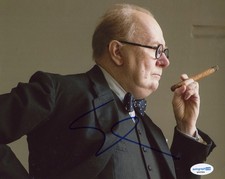 Gary Oldman "Darkest Hour" AUTOGRAPH Signed 'Winston Churchill' 8x10 Photo ACOA