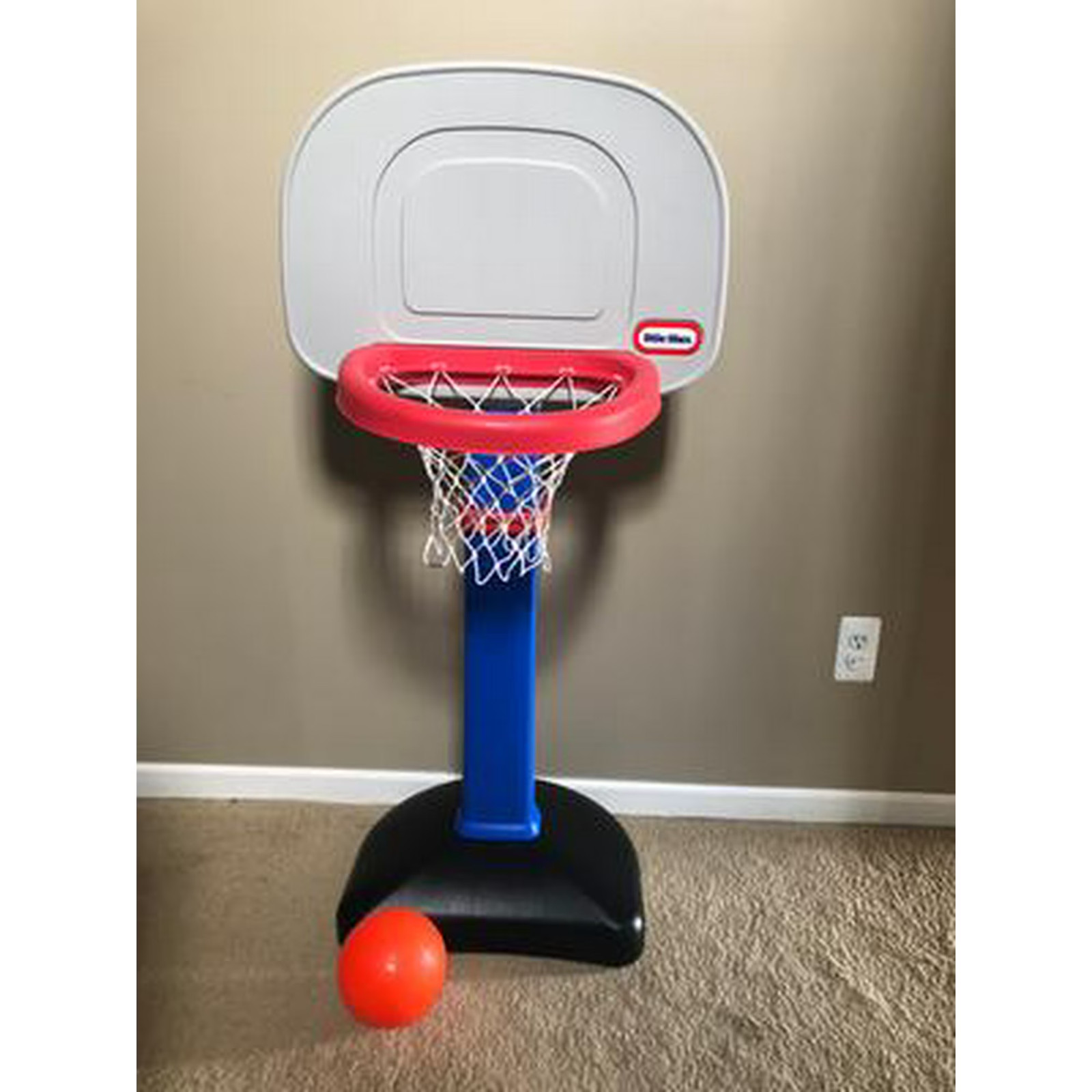 Little Tikes TotSports Easy Score 6 levels Adjustable Basket