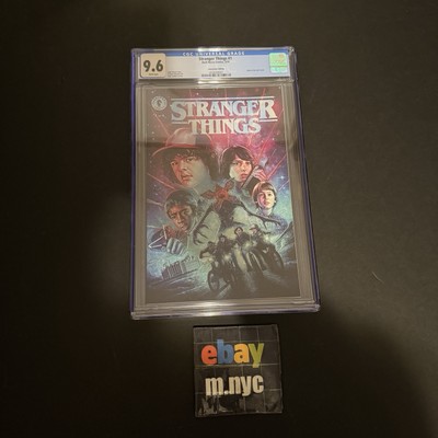 Stranger Things 1 Comic Book Glow In The Dark CGC 9.6 SDCC 2019 MINT! GITD