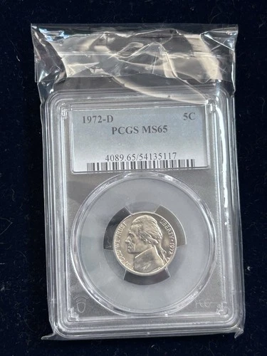 1972-D Jefferson Nickel — photo from another recent sale