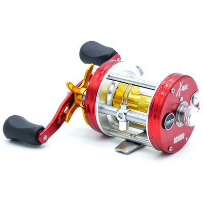 CAMEKOON X-Tribe Baitcast-Rolle 5,3:1 Multirolle mit Automatische Schnurführung