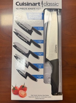 Cuisinart  * Classic Edition 10 Piece Knife Set with Matching Blade Guards.