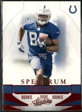 Pierre Garcon Rookie 2008 Playoff Absolute Memorabilia #228 Spectrum Red Colts