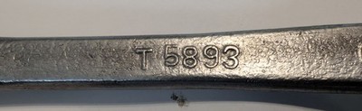 Old Vtg FORD script wrench T5893 Model T Tool Kit Spark Plug Cylinder Head Bolts