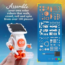STEM 8-in-1 Solar Powered Robot Science Experiment Kit Educational Gift Learning