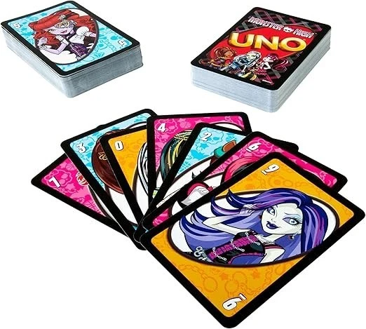 Mattel - Monster High - 2014 Uno Game Card Deck - NEW - Image 2 of 3