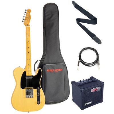Squier CV '50s Tele BTB + DC15 - E-Gitarren Anfänger Set