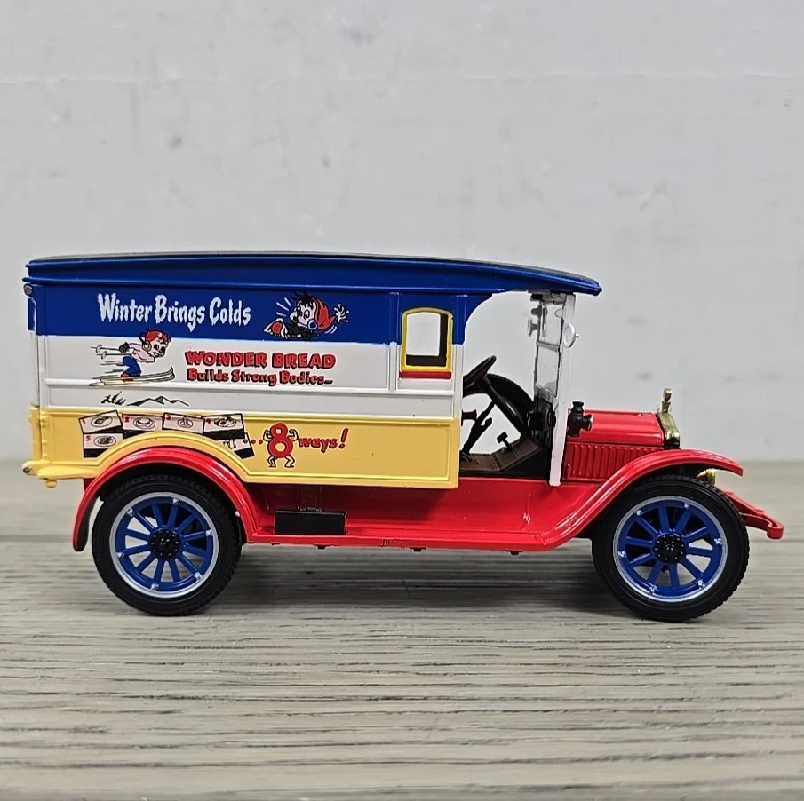 National Motor Museum Mint Signature Wonder Bread 1920 White Delivery Van w/ COA - Image 4 of 4