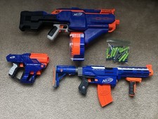 Nerf N Strike Elite Infinus Shellstrike Lot Of 3 Blasters Tested