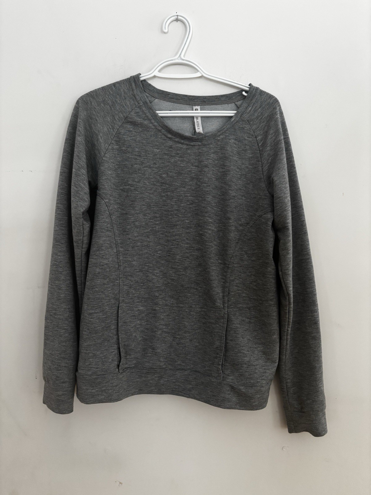 Fabletics Women’s Medium Gray Athletic Sweatshirt… - image 1