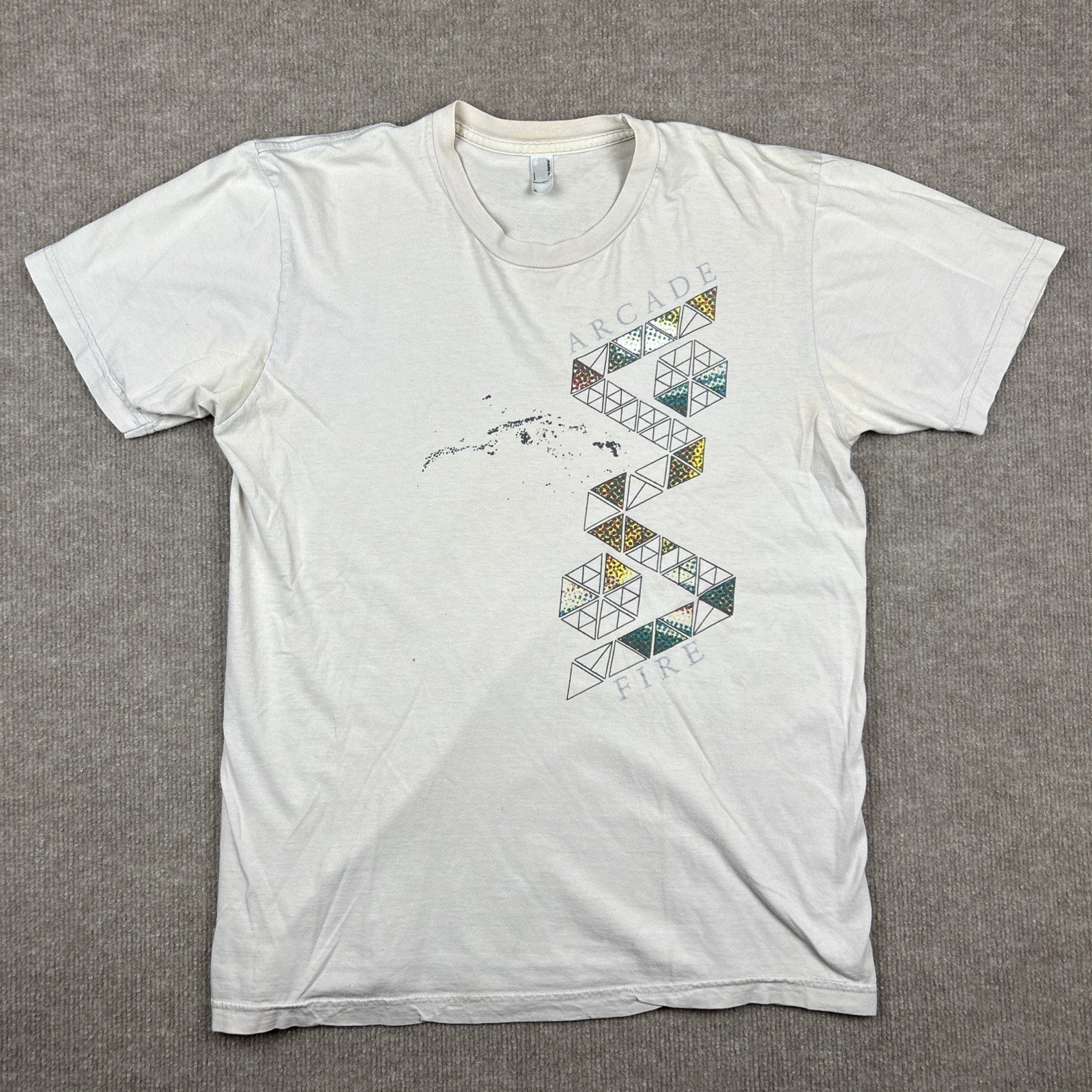 Vintage Arcade Fire American Apparel T-Shirt Band Music 2000s Y2k