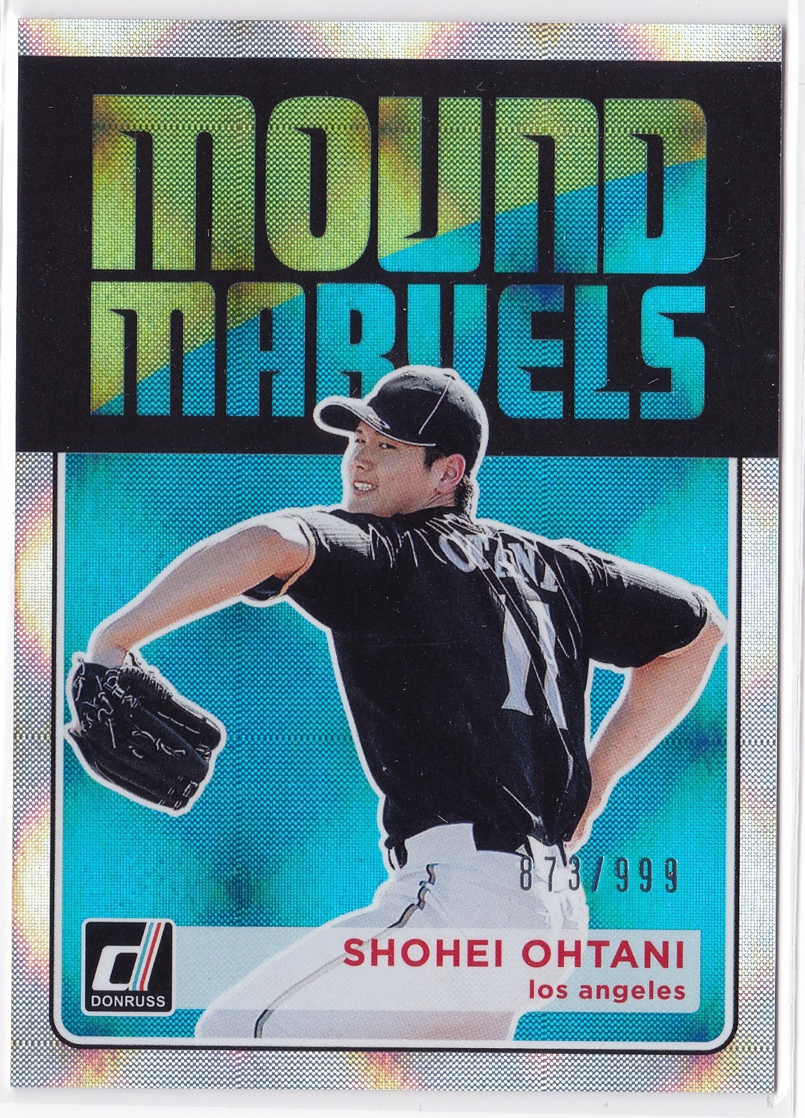 2018 Panini Donruss SHOHEI OHTANI #mm3 SP Mound Marvels ROOKIE CARD RC #/999