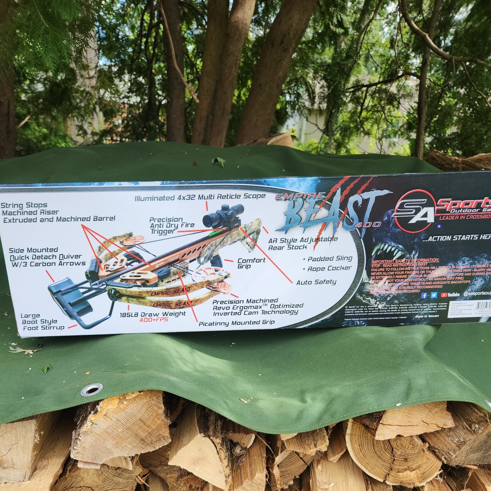 Package Brand New-free Broadheads! 400fp