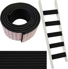 6.6 FT Black Bunk Bed Ladder Pads PVC Soft Corner Protectors with Strong Adhe...
