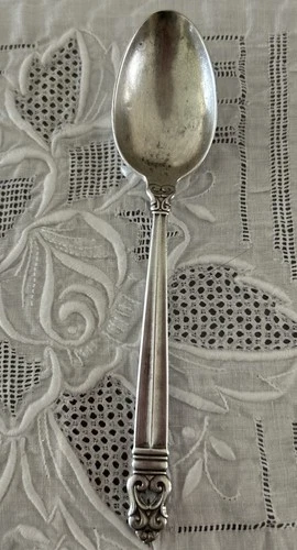 Royal Danish International  5 3/4" Teaspoon New Style Youth Spoon Sterling 925