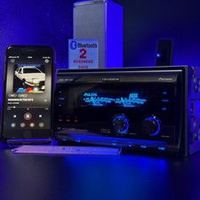 Pioneer Carrozzeria FH-P710MD 2DIN CD MD Car Audio DSP Added Bluetooth In Stock