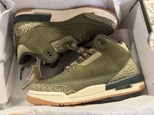 Nike Air Jordan 3 Retro GS Medium Olive Sequoia DM0967-202 Size 4.5Y NEW