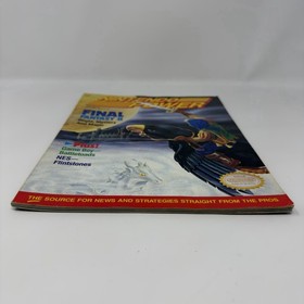 Nintendo Power Magazine Vol 30 Nov 1991 W/ Faceball Poster Final Fantasy II NES
