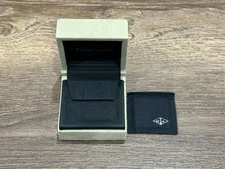 VAN CLEEF & ARPELS VINTAGE SWEET EARRINGS/SM. FRIVOLE JEWELRY BOX (EMPTY)