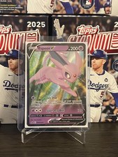 Carta Pokémon Holo Promo Stella Nera Espeon V SWSH201