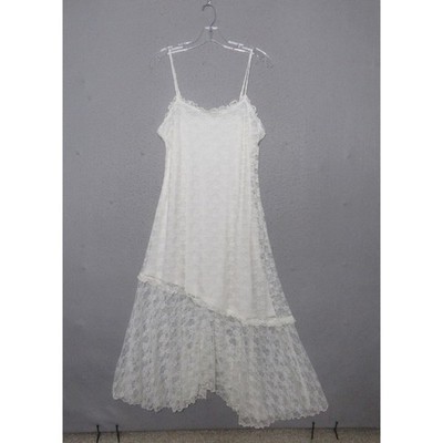 Old Navy Dress Lace Festival Fairy Romantic Slip Boho Bridal Romantic NWT |  eBay