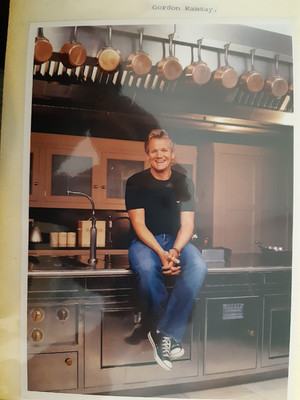 Gordon Ramsay unsigniertes Foto