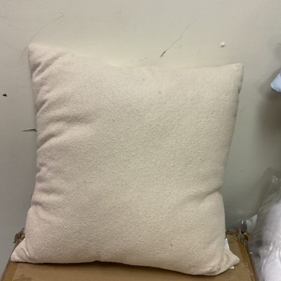 Threshold Euro Boucle Colorblock Decorative Pillow 24 X 24in Removable Cover 
