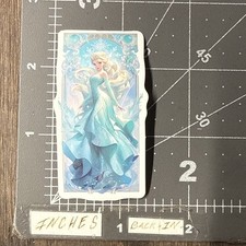 Small Elsa Frozen Humor Sticker For Bottle Case Laptop Phone Ect. New21