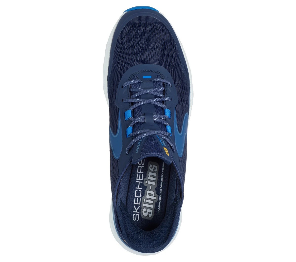 Skechers Shoes Men's Slip Ins Navy Wide Fit Glide Step Sport