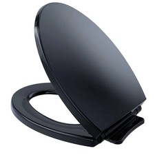 Toto SS114- 51 Ebony Elongated Slow-Close Toilet Seat