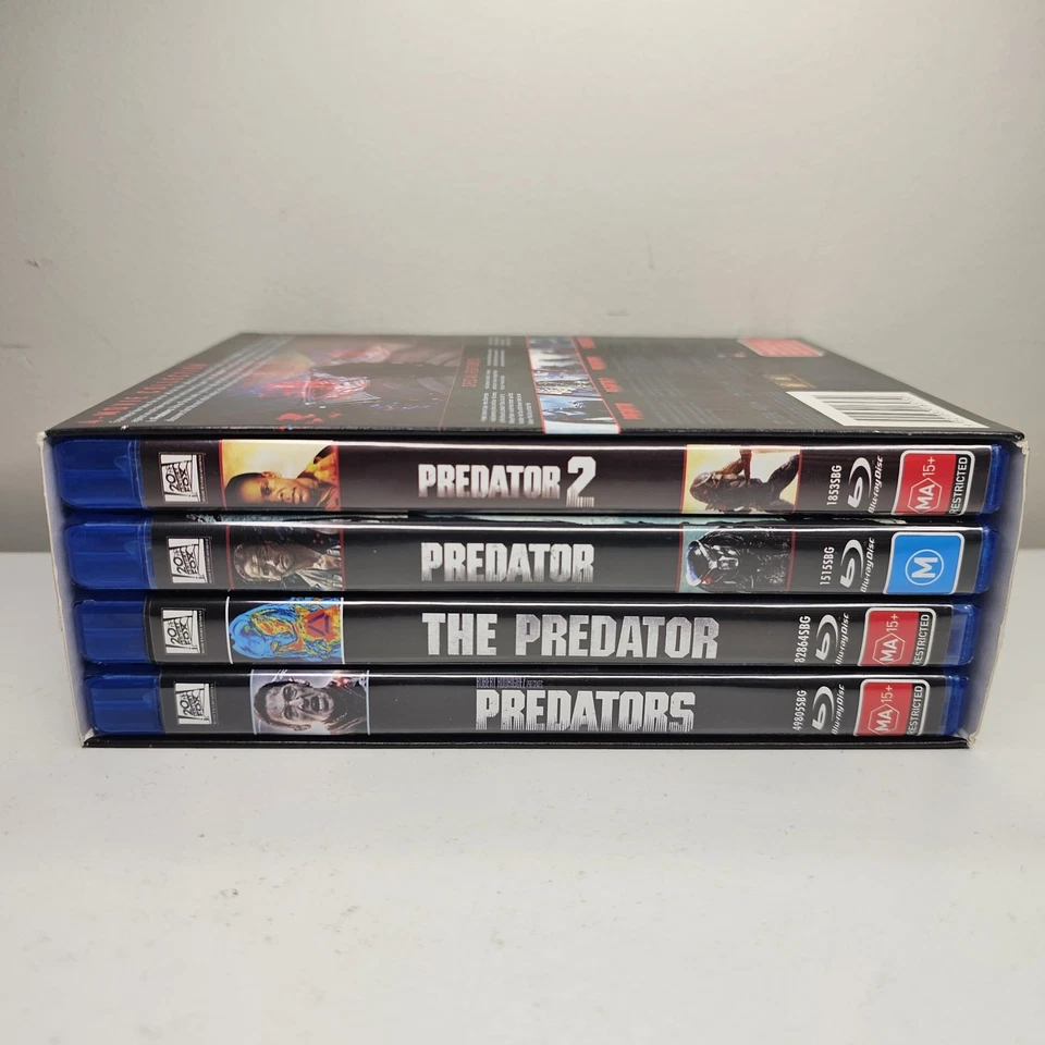Predator: 4 Movie Collection: Predator 1/2 / Predators / The Predator Bluray Set - Image 4 of 4