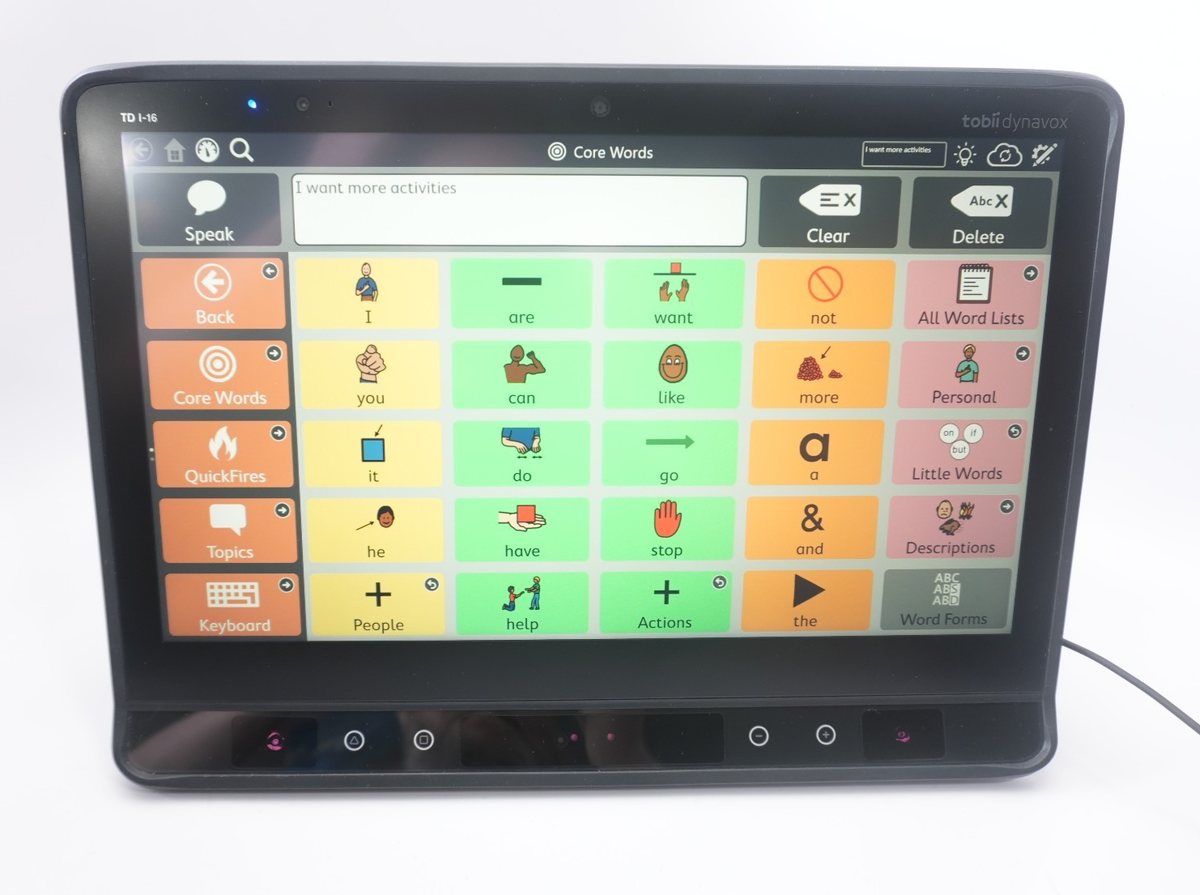 Tobii Dynavox i-16 Eye Tracking / Touchscreen Communicator
