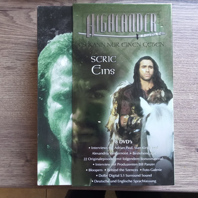 HIGHLANDER Es Kann Nur Einen Geben - Staffel 1 - 8DVD BOX